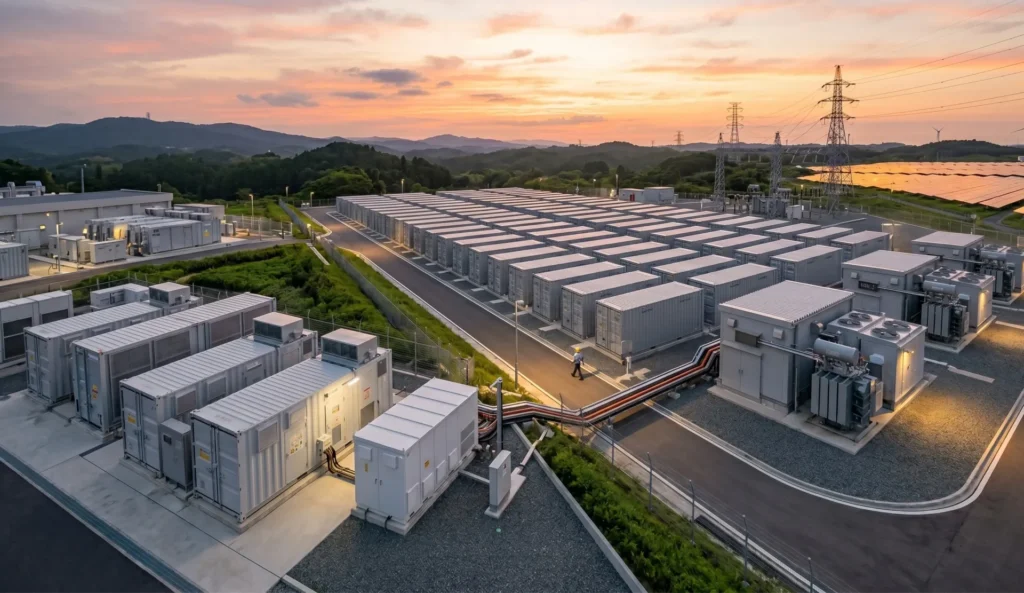 001産業用・系統用蓄電池の高圧特高一括工事を申請・設計から施工まで「完全自社施工」で無駄と中抜きを排除して適正な業界最安値を実現する｜㈱サカエ電気工業